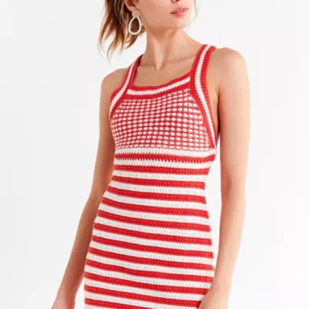 Urban outfitters crochet dress size xs